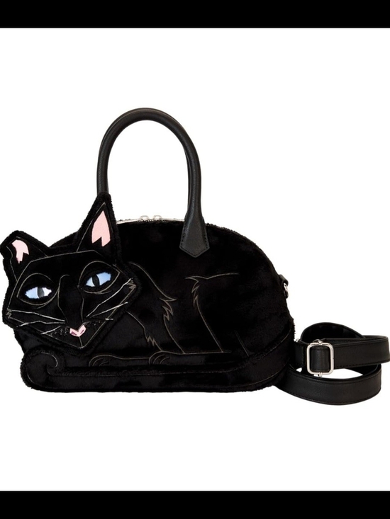 Loungefly Handbags - Coraline 15th Anniversary Cat Plush Crossbody Bag - Limited Edition NWT